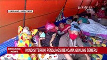 Petugas Tambah Tenda di Lapangan Sumber Wuluh Karena Jumlah Pengungsi Meningkat