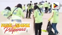 Nasa 100 empleyado ng DOLE, nagsagawa ng clean up-drive sa Dolomite Beach ngayong araw