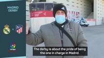 Atleti fans hungry for Madrid derby success