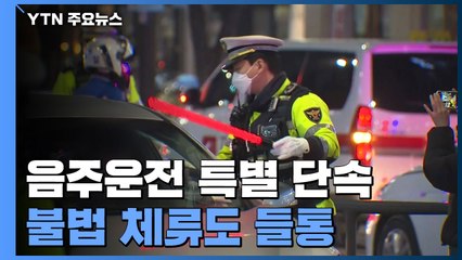 연말 음주 단속 걸린 운전자들...불법 체류도 들통 / YTN