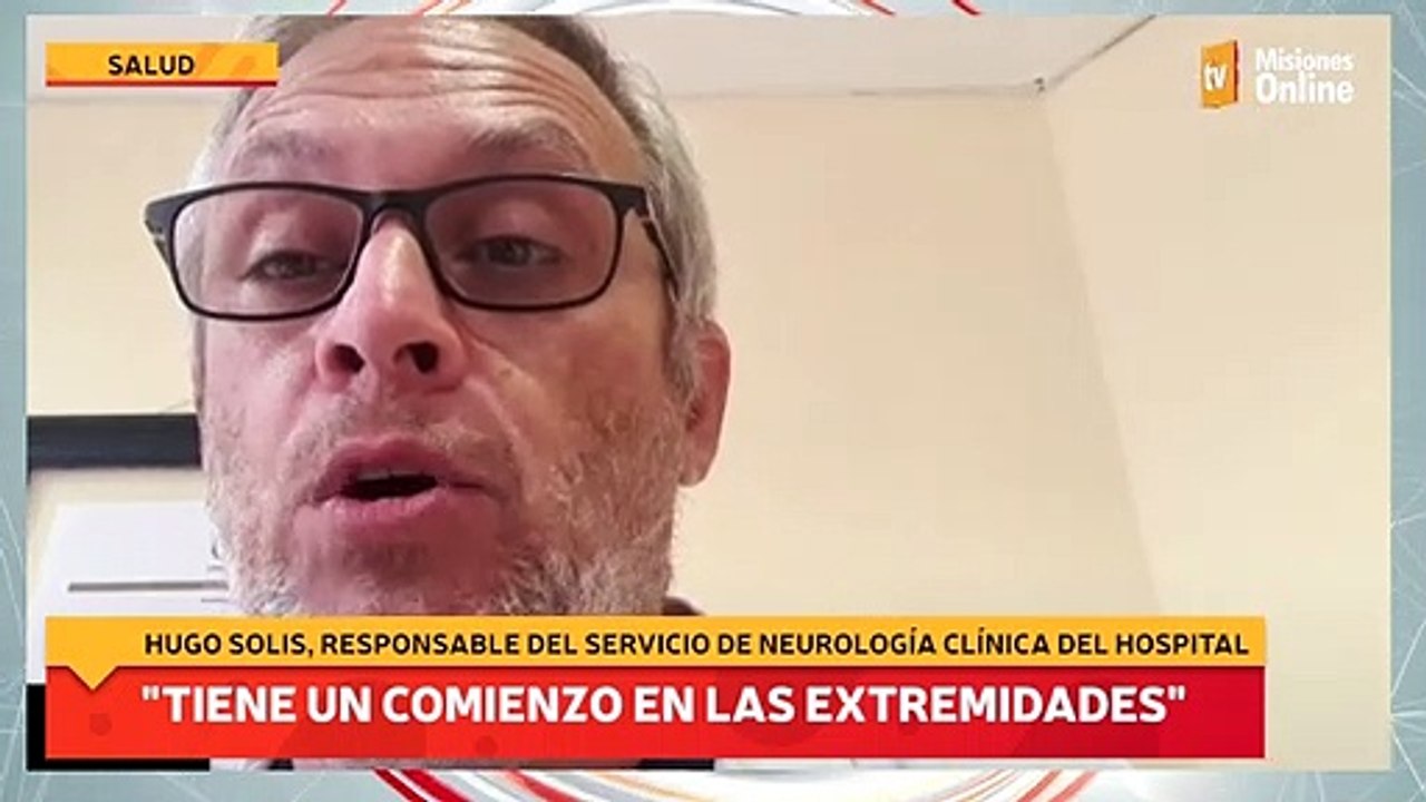 Tiene un comienzo en las extremidades