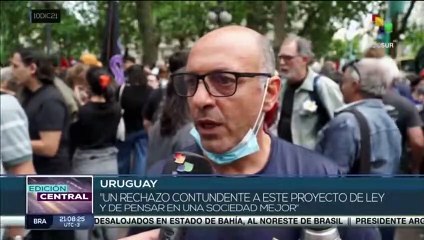 Uruguayos critican proyecto de ley que protegería a violadores de los DD.HH.