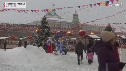 Märchenhafter Schneefall in Moskau: 72 Jahre alter Rekord gebrochen