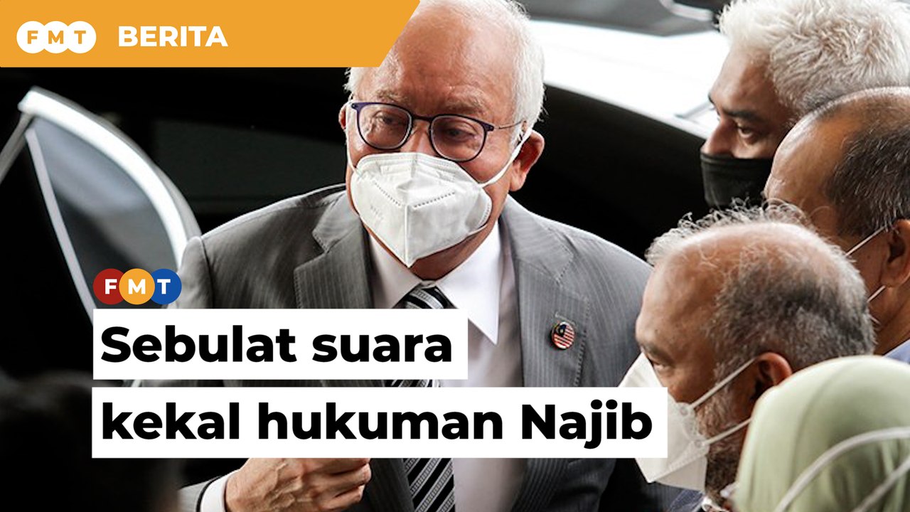 Keputusan sebulat suara, mahkamah kekalkan sabitan, hukuman Najib berhubung kes SRC International