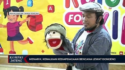 Menarik, Kenalkan Kesiapsiagaan Bencana Lewat Dongeng