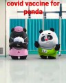 corona for panda so funny panda cartoon Bamboo panda #shorts #cartoon panda #panda funny