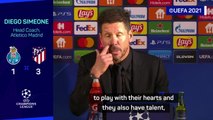 Simeone praises Atletico efforts in securing last-16 spot