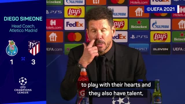 Simeone praises Atletico efforts in securing last-16 spot