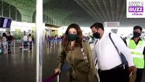 Raveena Tandon Spotted At Airport Arrival