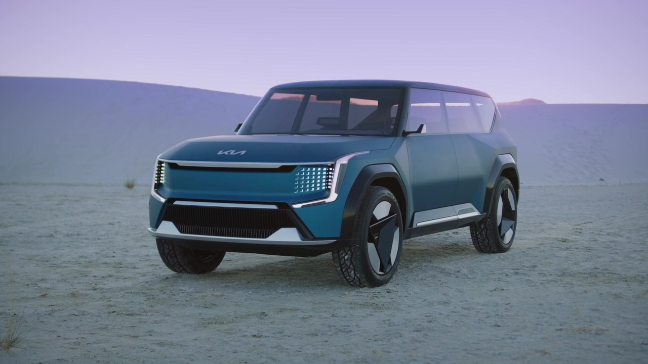 Weltpremiere der Elektro-SUV-Studie Kia Concept EV9
