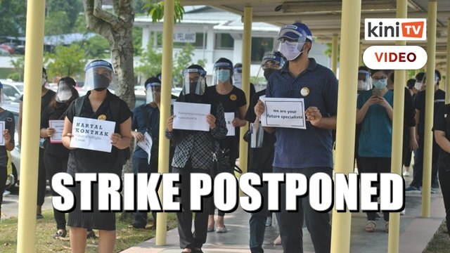 Hartal Doktor Kontrak postpones second strike