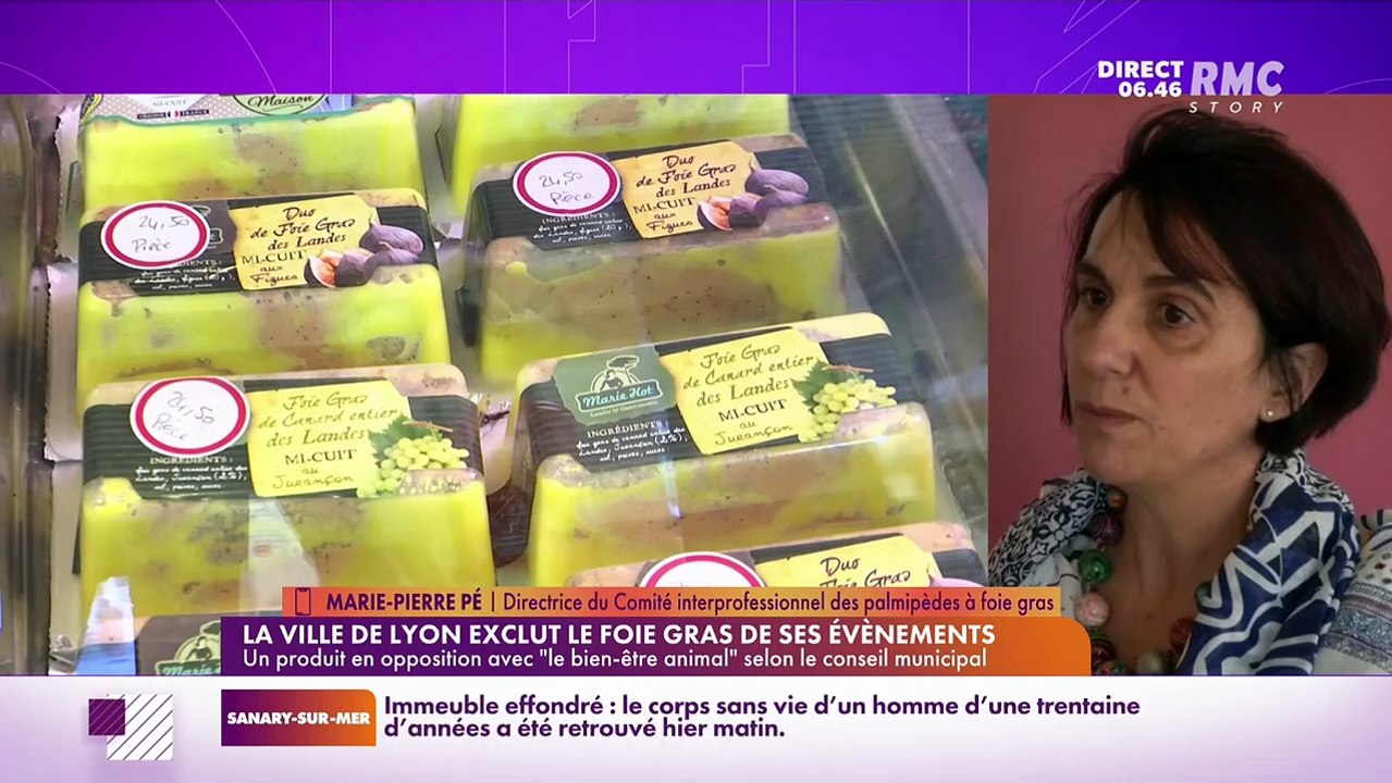 On peut tout dire sur RMC : La ville de Lyon exclut le foie gras dans ses événements - 08/12