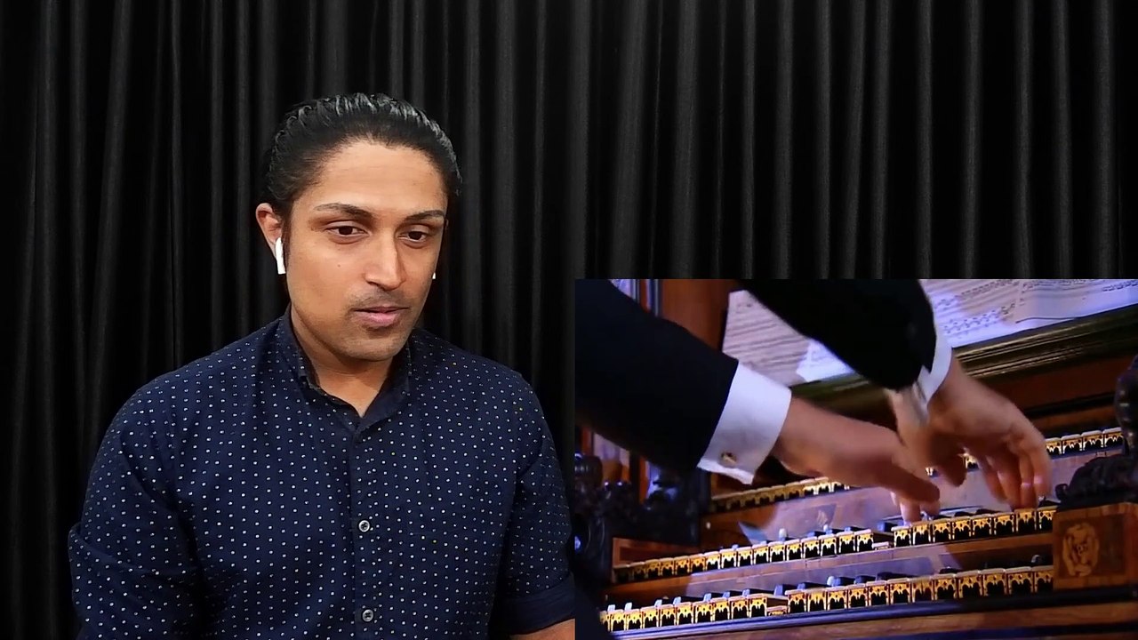 J.S. Bach - Toccata and Fugue in D minor BWV 565 by Hans-André Stamm REACTION