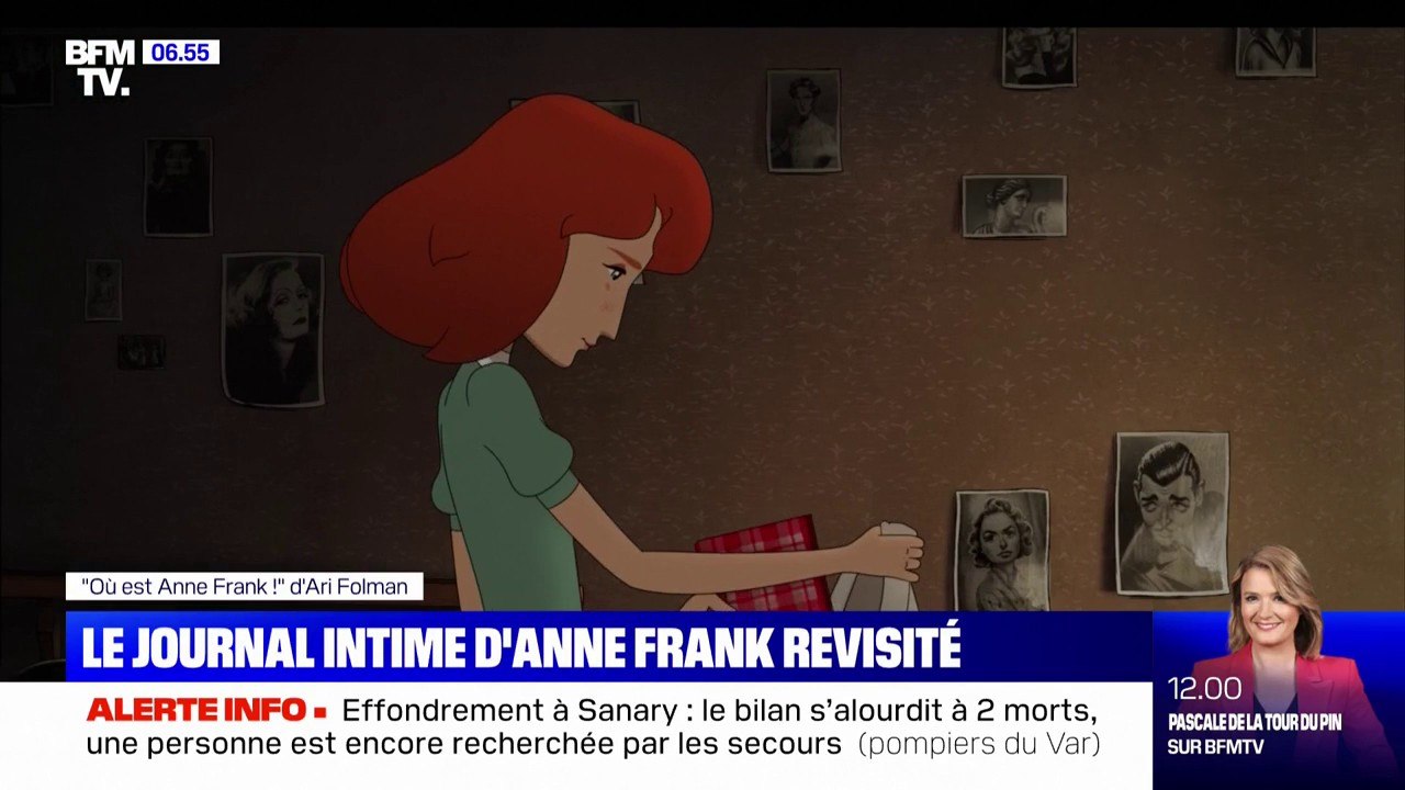 "Où est Anne Frank ?", un film d'animation donnant vie à l'amie imaginaire d'Anne Frank, sort ce mercredi au cinéma