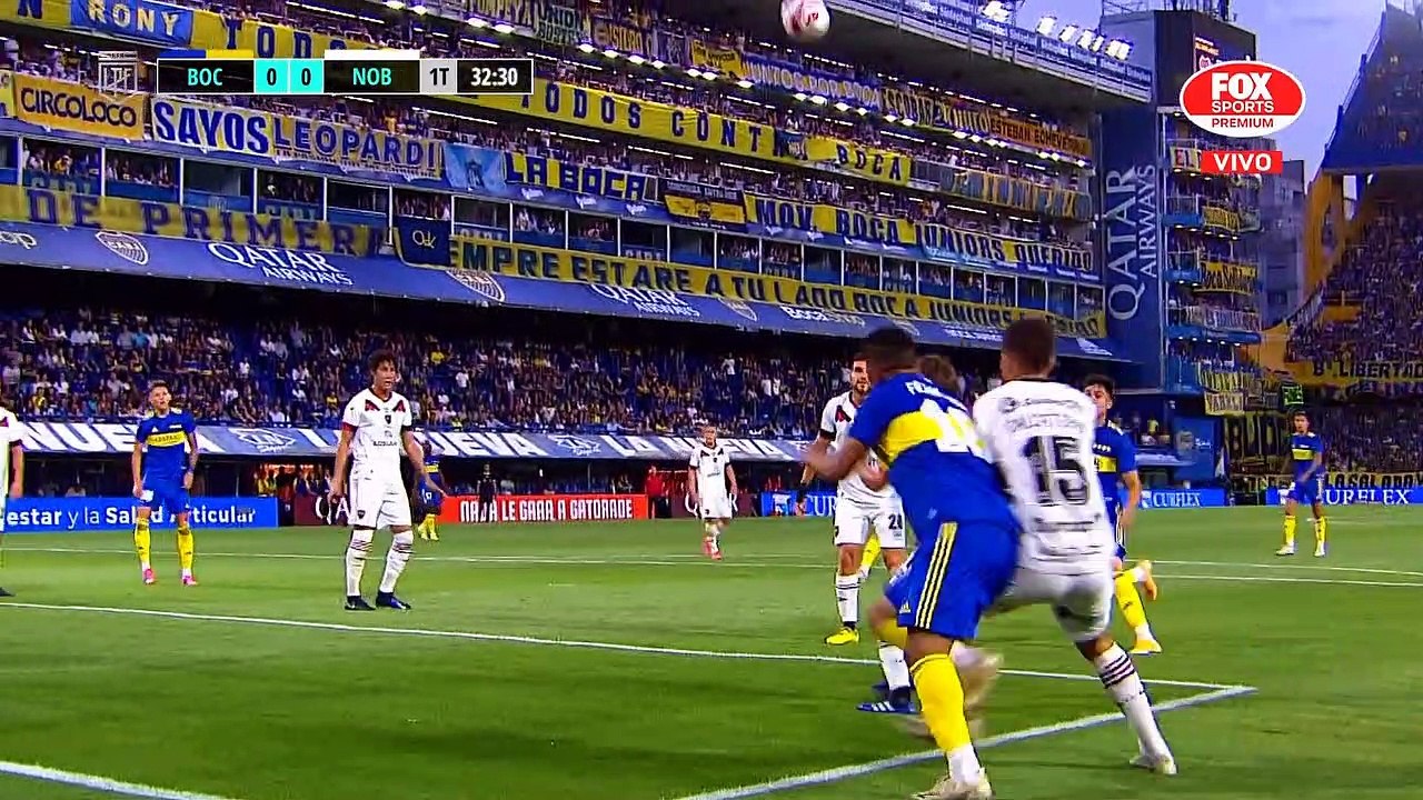 Torneo Liga Profesional de Futbol 2021: Boca  0 -0  NOB (Primer Tiempo)
