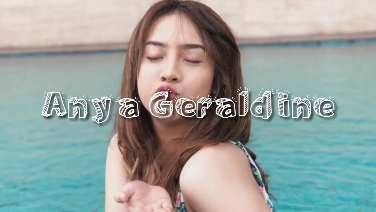 Perbedaan menggunakan make up atau tidak selebrgam cantik anya geraldine