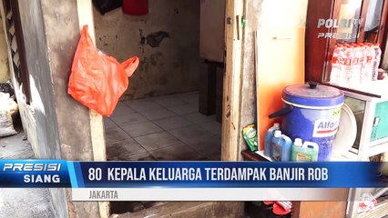 Pasca Banjir ROB di Pandemangan Warga Mulai Membersihkan Sisa Banjir