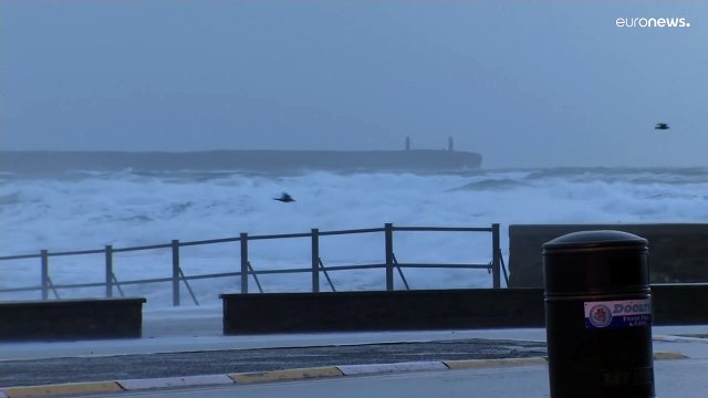 La galerna Barra deja sin electricidad a 56.000 hogares y empresas en las islas británicas