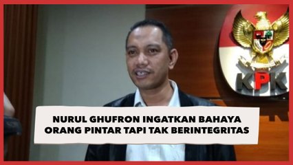 Wakil Ketua KPK Nurul Ghufron Ingatkan Bahaya Orang Pintar Tapi Tak Berintegritas
