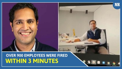 Watch viral video call during which over 900 employees were fired within 3 minutes