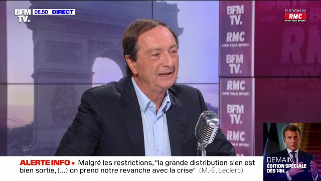 Michel-Édouard Leclerc assure que du 18 décembre au 2 janvier, l'essence sera à prix coûtant chez Leclerc