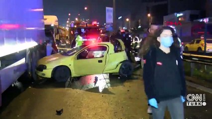 D-100 Karayolu'nda kaza: 1 ölü, 3 yaralı