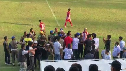 Diduga Wasit Tidak Netral, Pertandingan Liga 3 Ricuh