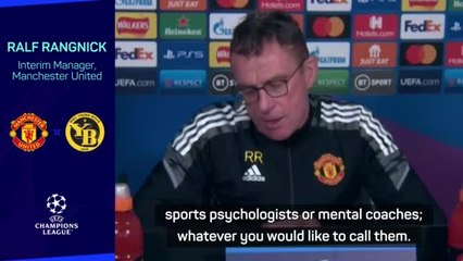 Rangnick bringing 'expert for the brain' to United