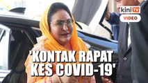 Perbicaraan kes solar tangguh, Rosmah kontak rapat kes Covid-19
