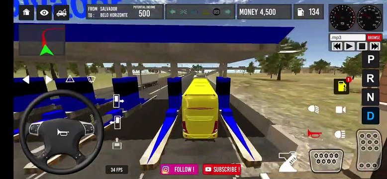 Brasil Bus Simulator _ Android Gameplay