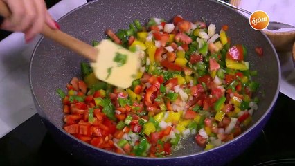 مكرونة بالعدس الاسود | نورا السادات