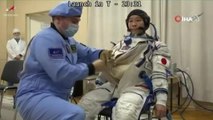 Japon milyarder Maezawa'nın uzay yolculuğu başladı