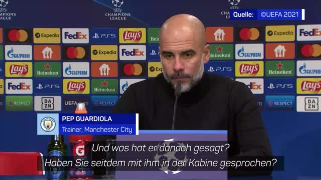Guardiola über Walker: 'Rote Karte ist verdient'