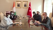 Çavuşoğlu, Fildişi Sahili İslami İşler Yüksek Konseyi Başkanı Diakite'yle görüştü