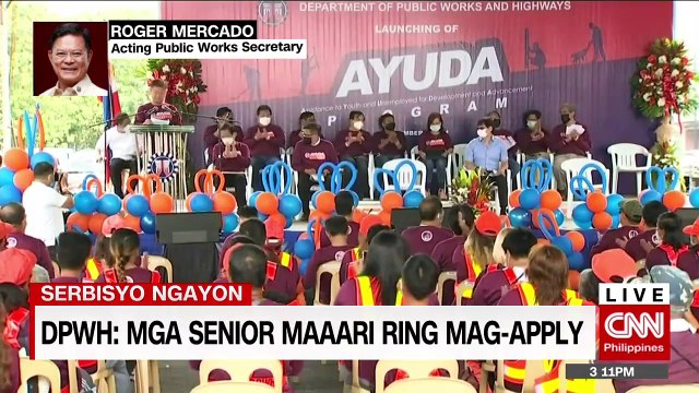 Ayuda employment program ng DPWH | Newsroom Ngayon