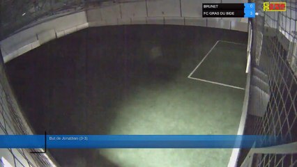 But de Jonathan (0-3) - BRUNET Vs FC GRAS DU BIDE - 07/12/21 20:00 - LIGUE 3 - Poitiers Game Parc