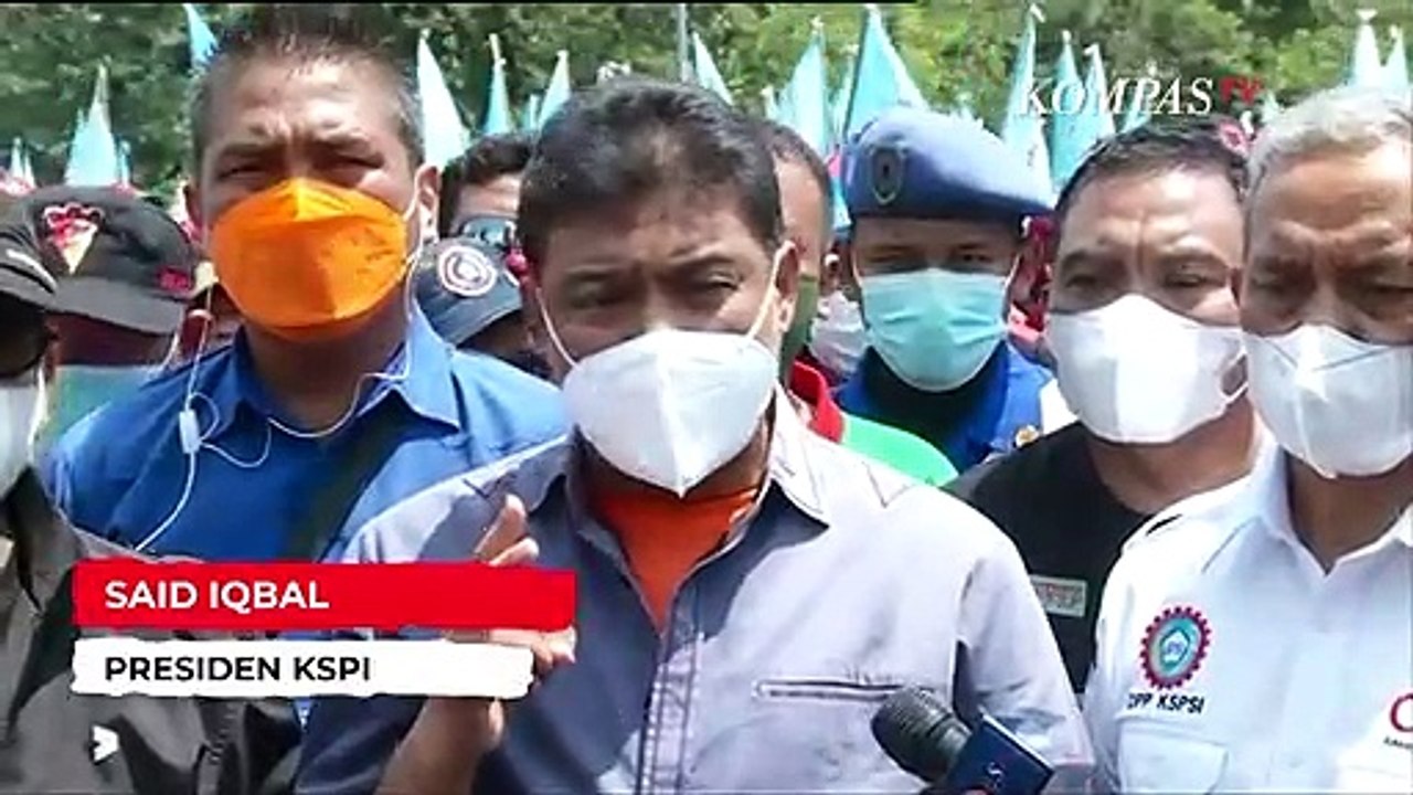 Demo Buruh Hari Ini: Tuntut Kenaikan UMP dan Meminta Pemerintah Cabut PP Nomor 36 Tahun 2021