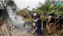IAF Chopper Crash: Defence Minister Rajnath Singh Visits CDS Bipin Rawat's Home
