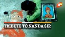 Watch: Odisha Artist Pays Unique Tribute To Nanda Sir