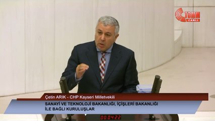 CHP'li Çetin Arık bütçe görüşmelerinde elinde kitli bebek mamasıyla çıktı