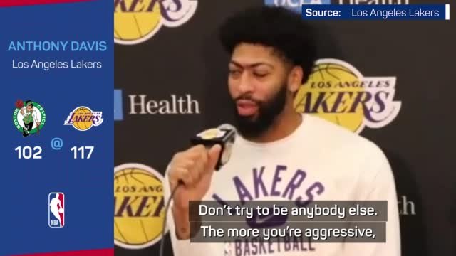 AD applauds Westbrook for being in 'attack mode'