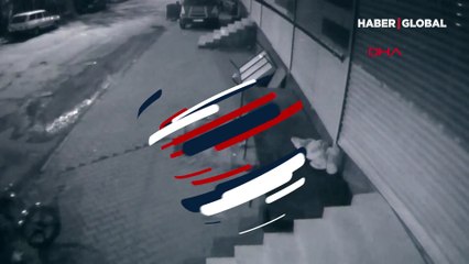 Gaziantep'te işyerlerinin ampullerini çalan hırsızlar kamerada