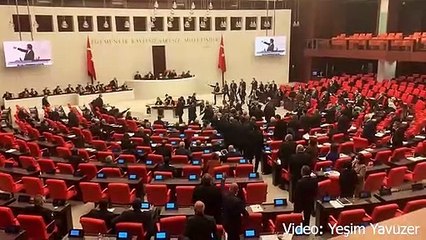 TBMM'de yumruk yumruğa kavga