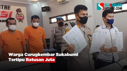 Warga Curugkembar Sukabumi Tertipu Ratusan Juta