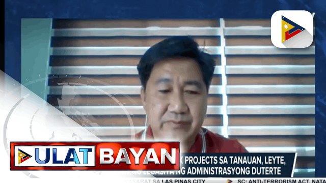 Duterte Legacy: Isinasagawang road network projects sa Tanauan, Leyte, isa sa mga iiwang legasiya ng administrasyong Duterte