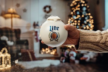 You Can Actually Drink Beer From Miller Lite's New Christmas Ornaments