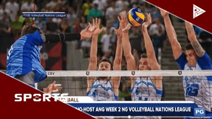 Pilipinas, iho-host ang week 2 ng Volleyball Nations League