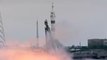 Rocket blasts off from Kazakhstan bound for the ISS carrying billionaire