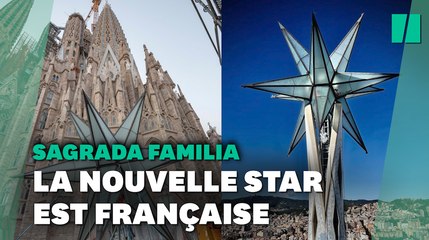 Cet imposant détail de la nouvelle tour de la Sagrada Familia a été fabriqué en France