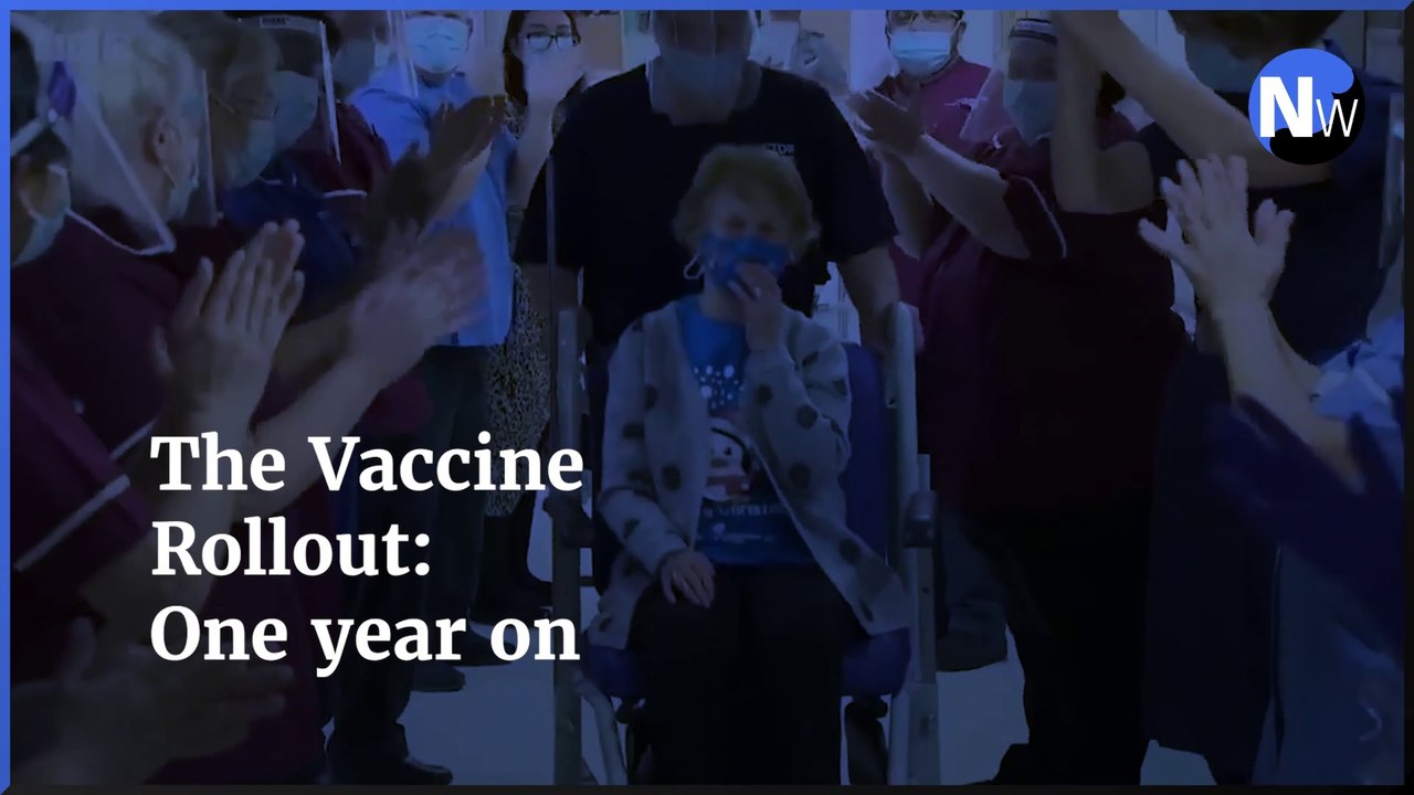 The UK's first vaccine: One year on